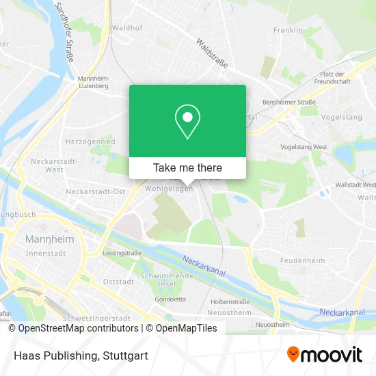 Haas Publishing map