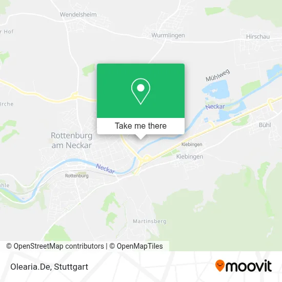 Olearia.De map