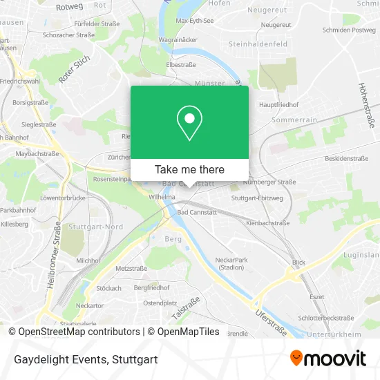 Gaydelight Events map