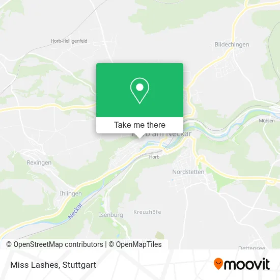 Miss Lashes map