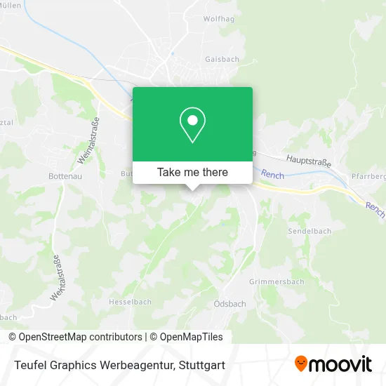 Teufel Graphics Werbeagentur map