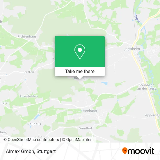 Almax Gmbh map