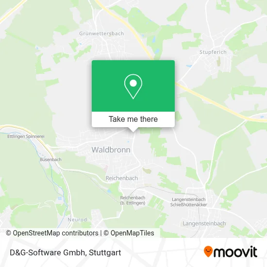 D&G-Software Gmbh map