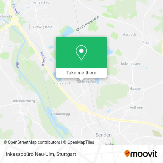 Inkassobüro Neu-Ulm map