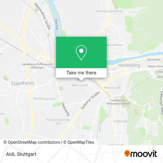 Aldi map