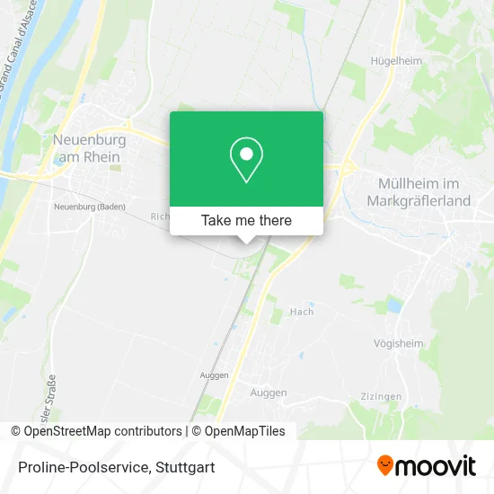 Proline-Poolservice map