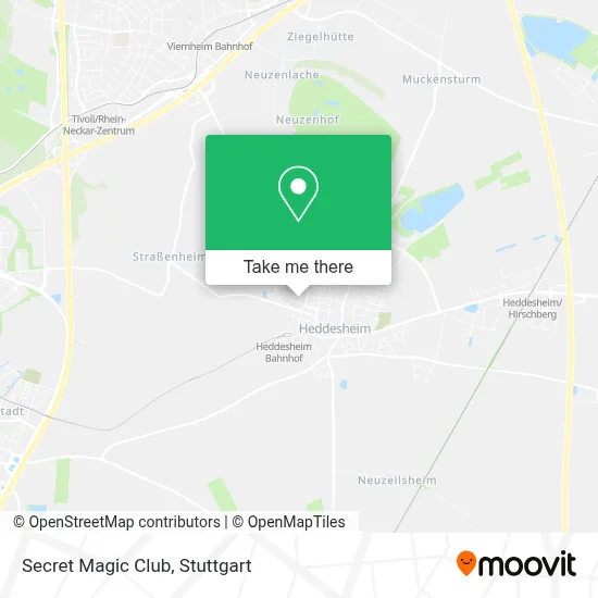Secret Magic Club map