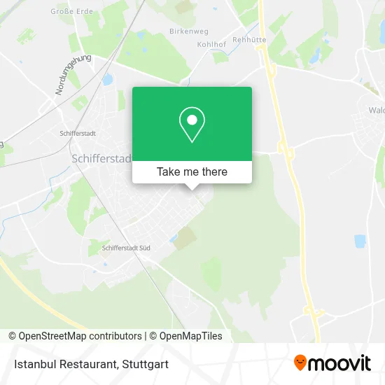 Restaurant Istanbul map