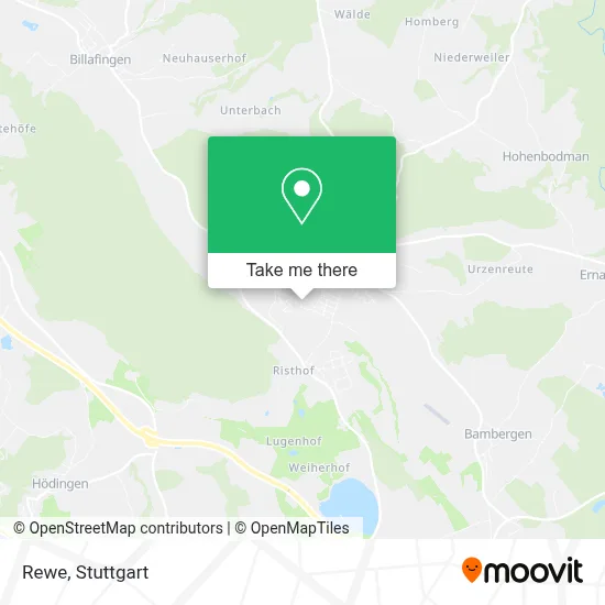 Rewe map