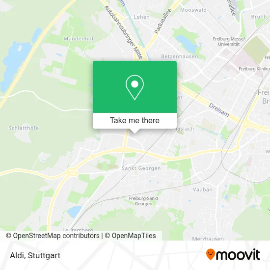 Aldi map