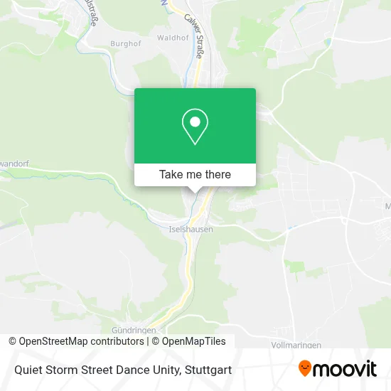 Quiet Storm Street Dance Unity map