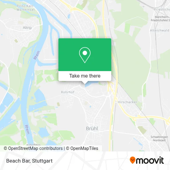 Strandbar map