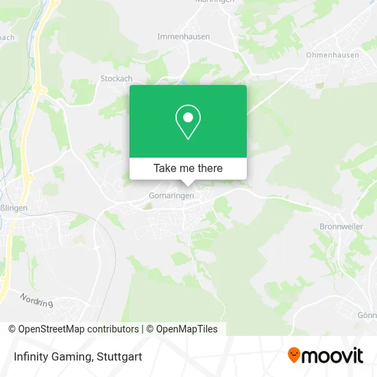 Infinity Gaming map