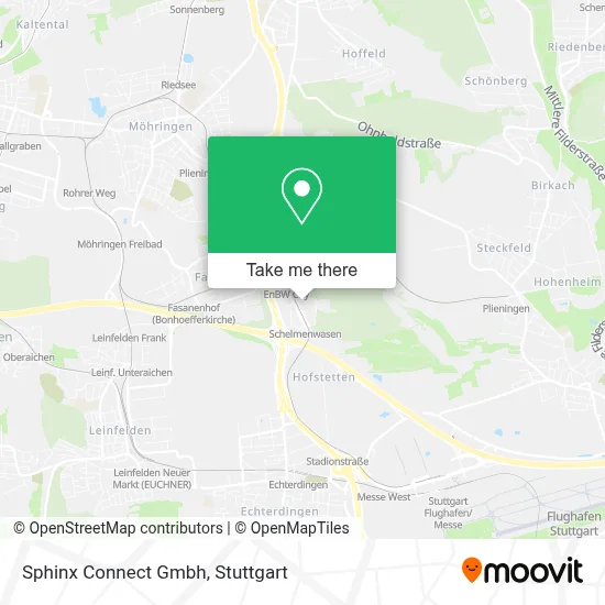Sphinx Connect Gmbh map