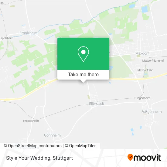Style Your Wedding map