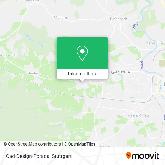 Cad-Design-Porada map