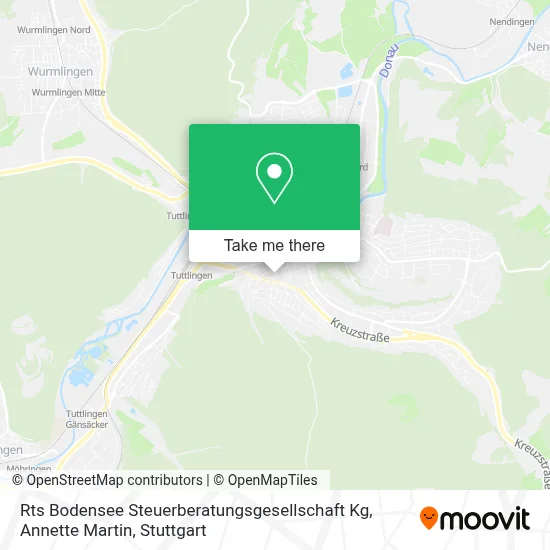 Rts Bodensee Steuerberatungsgesellschaft Kg, Annette Martin map