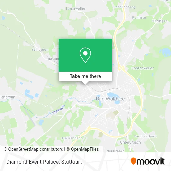 Diamond Event Palace map