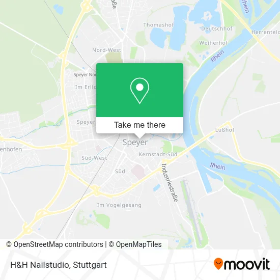 H&H Nailstudio map