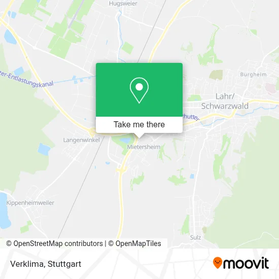 Verklima map
