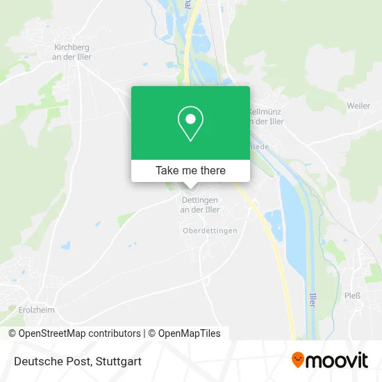 Deutsche Post map
