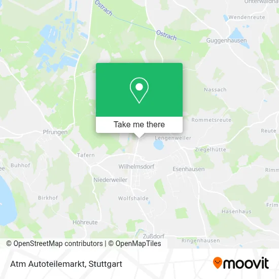 Atm Autoteilemarkt map