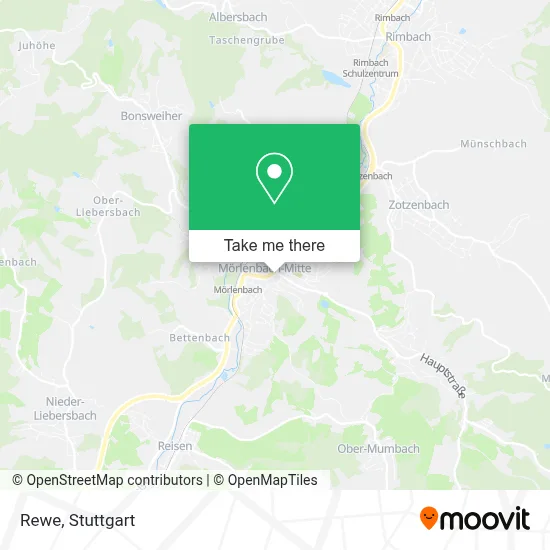 Rewe map