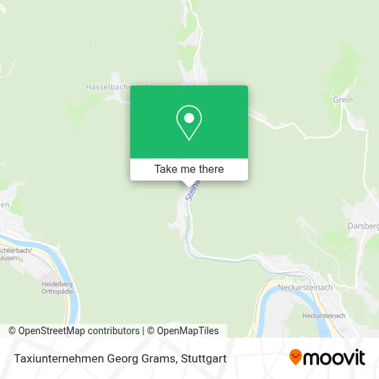 Taxiunternehmen Georg Grams map