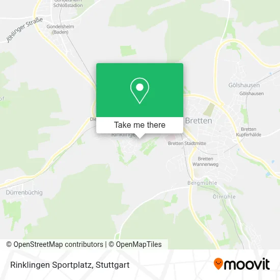Rinklingen Sportplatz map