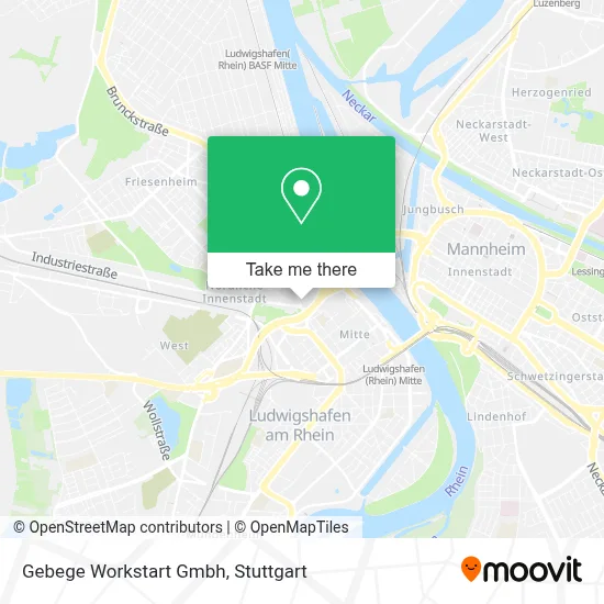 Gebege Workstart Gmbh map
