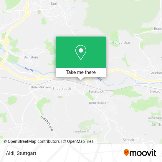 Aldi map