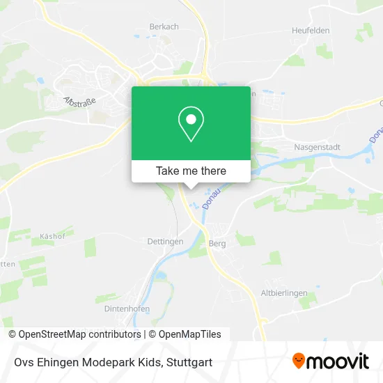 Ovs Ehingen Modepark Kids map