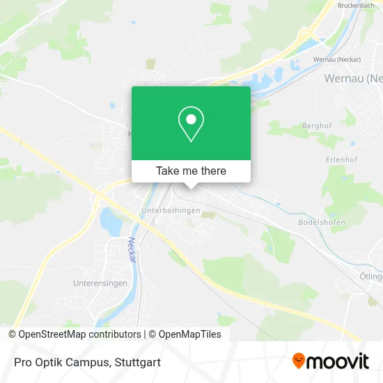 Pro Optik Campus map