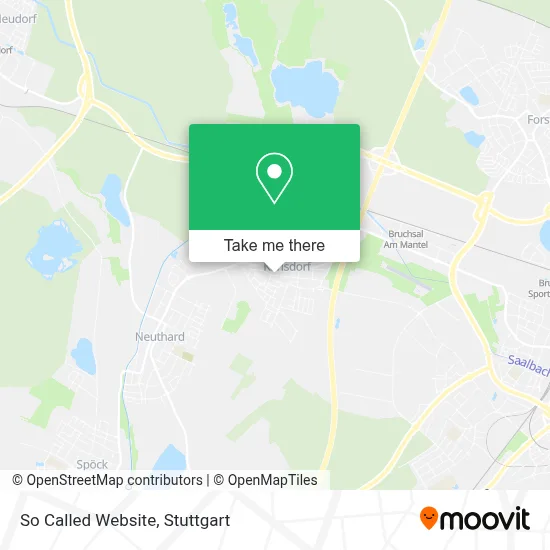So Called Website map