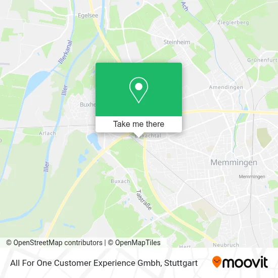 All For One Customer Experience Gmbh map