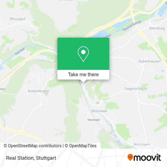 Real Station map