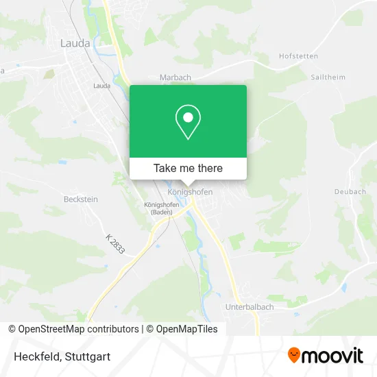 Heckfeld map
