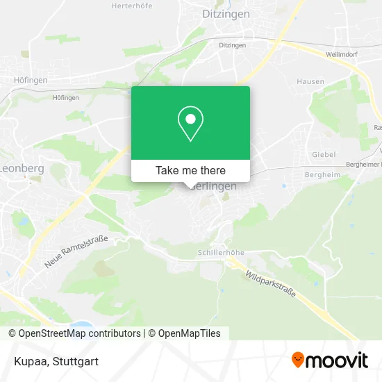 Kupaa map