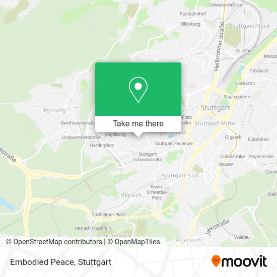 Embodied Peace map