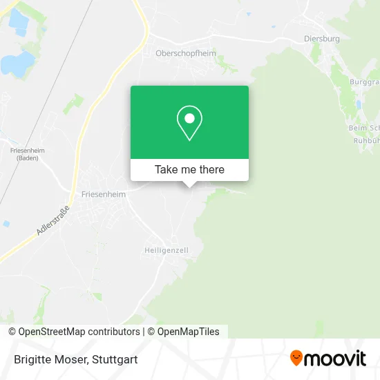 Brigitte Moser map