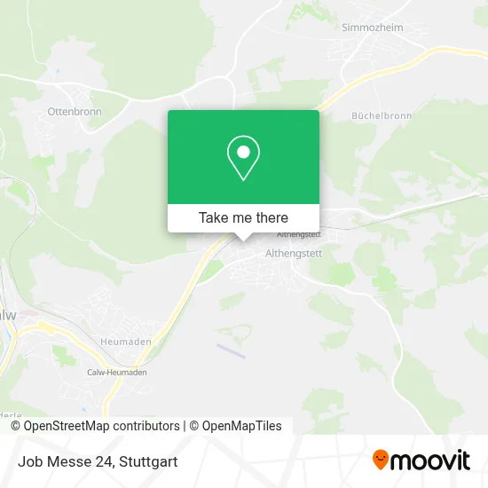 Job Messe 24 map