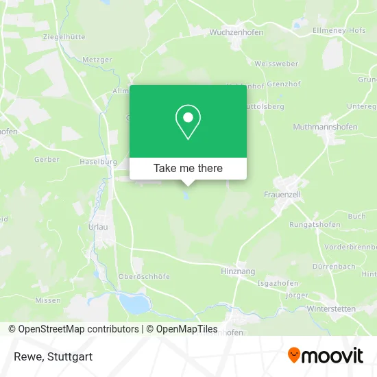 Rewe map