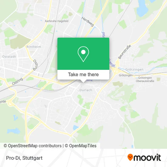 Pro-Di map