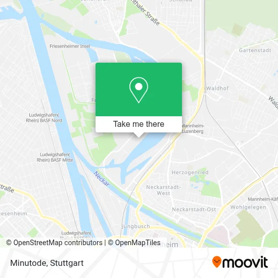 Minutode map