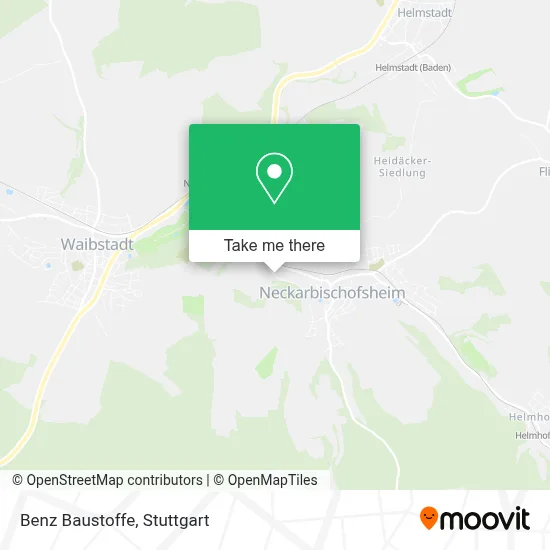 Benz Baustoffe map