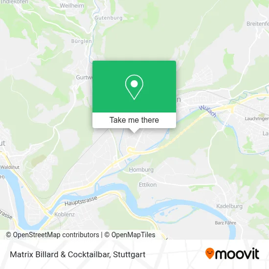 Matrix Billard & Cocktailbar map