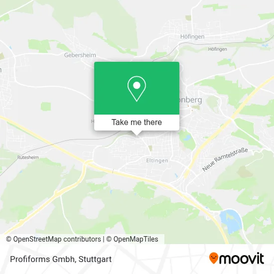 Profiforms Gmbh map