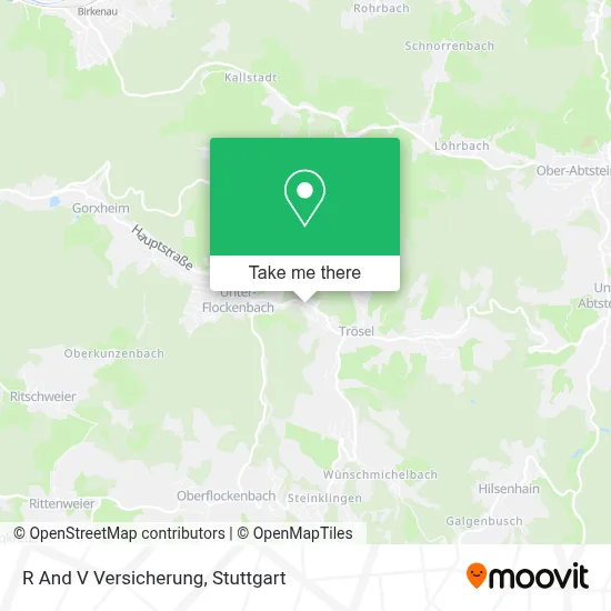 R And V Versicherung map