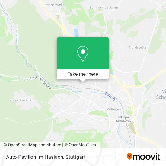 Auto-Pavillon Im Haslach map