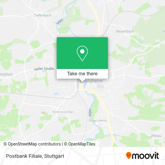 Postbank Filiale map